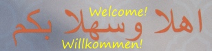 Welcome-Willkommen
